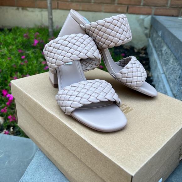 Steve Madden Braided Block Heel - Picture 1 of 3